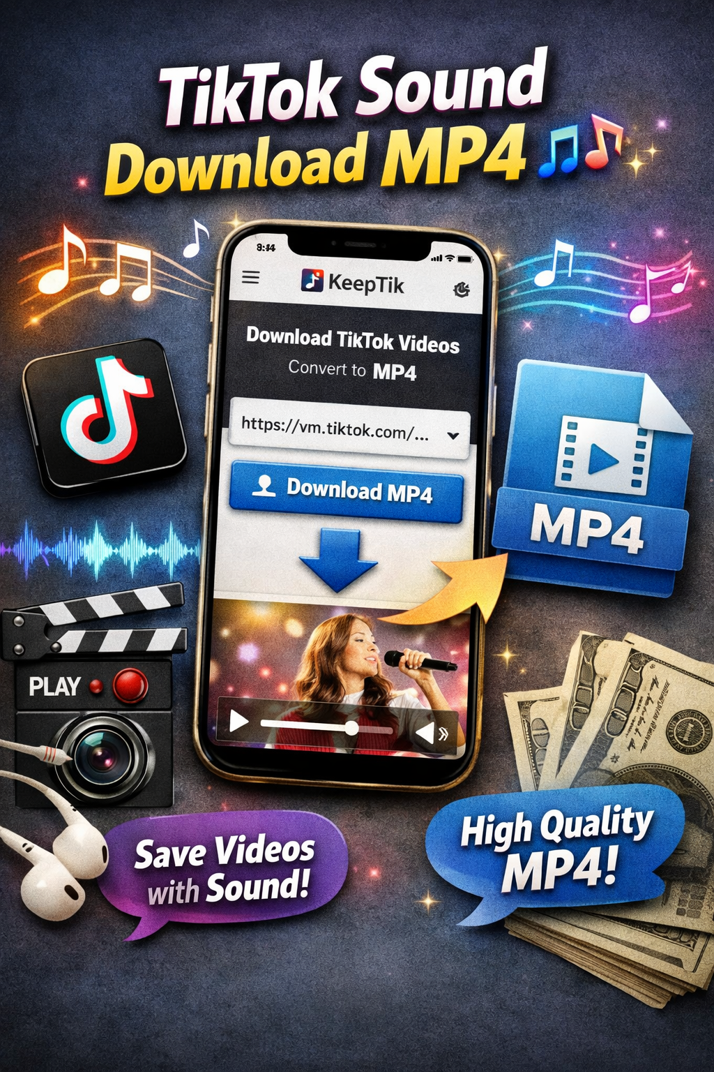 TikTok Sound Download MP4 🎶📱